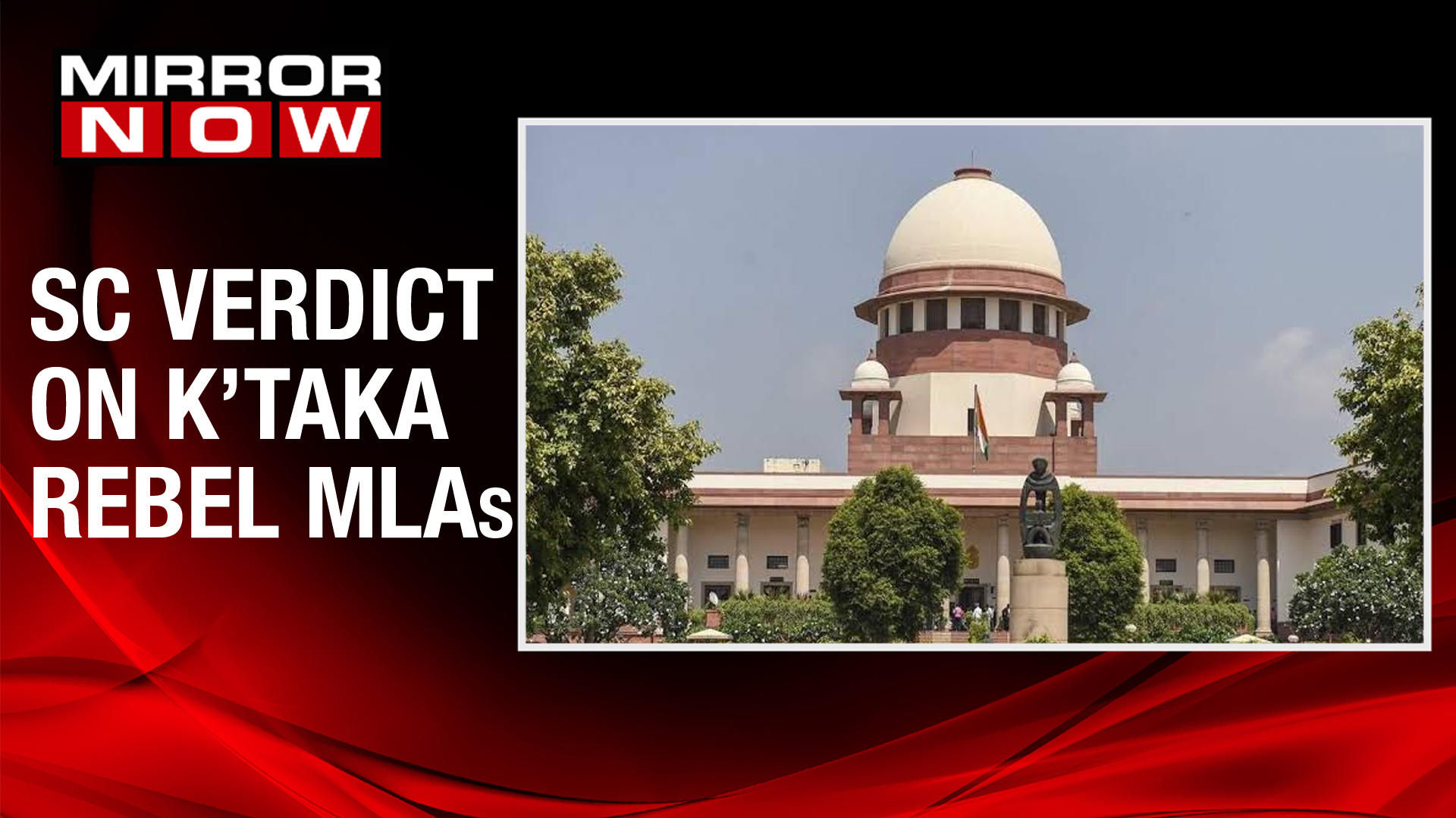 Supreme Court Upholds The Disqualification Of Karnataka Rebel MLAs